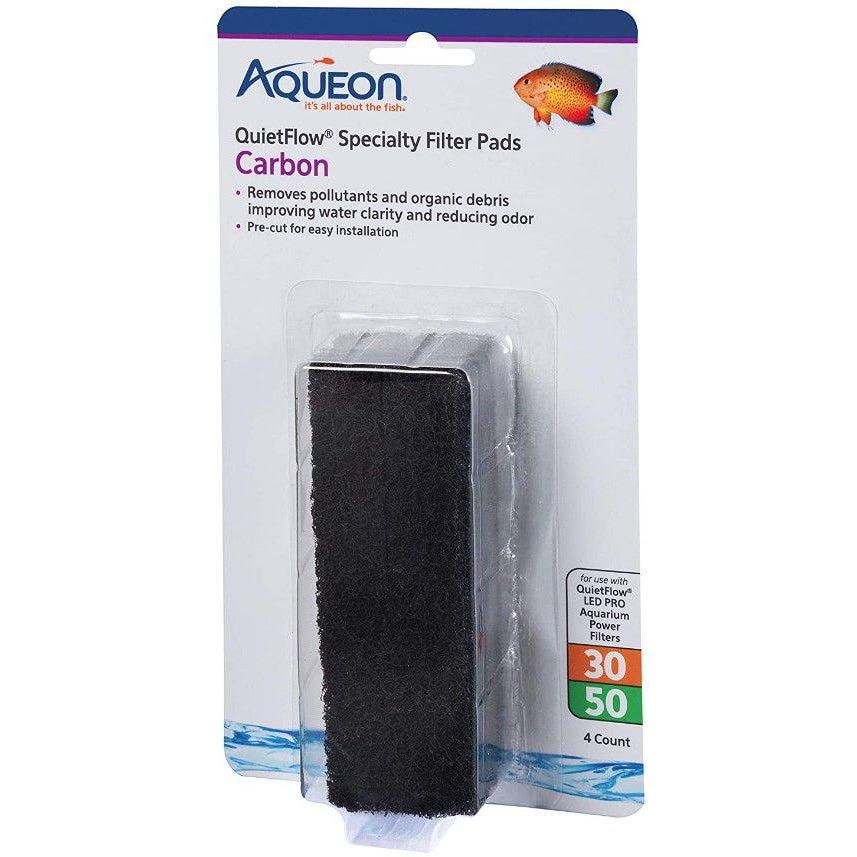 Aqueon Carbon for QuietFlow LED Pro 30/50-Fish-Aqueon-4 count-