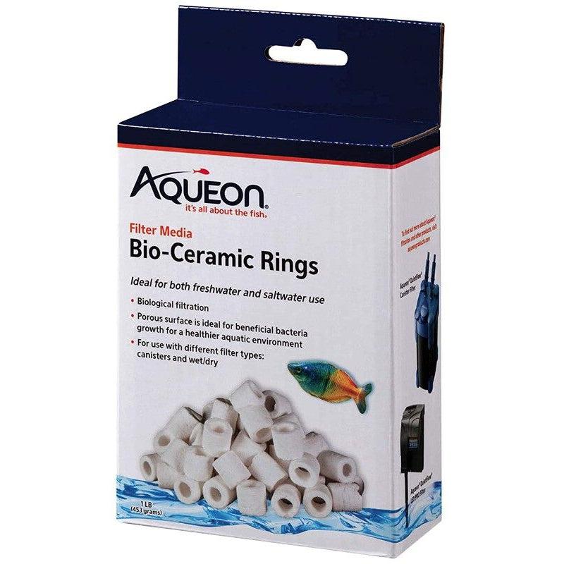 Aqueon QuietFlow Bio Cermaic Rings Filter Media-Fish-Aqueon-1 lb-