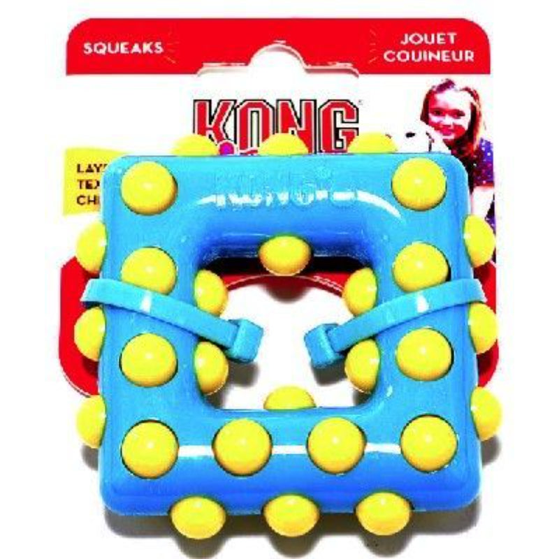 KONG Dotz Square Dog Toy-Animals & Pet Supplies-BimBimPet-