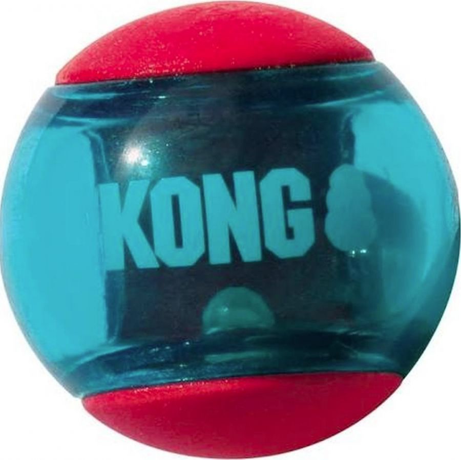 KONG Squeezz Action Ball Red-Dog-KONG-Large - 2 count-