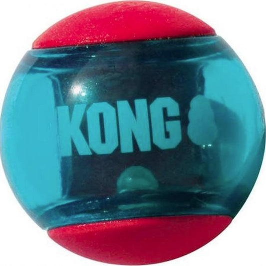KONG Squeezz Action Ball Red-Dog-KONG-Large - 2 count-