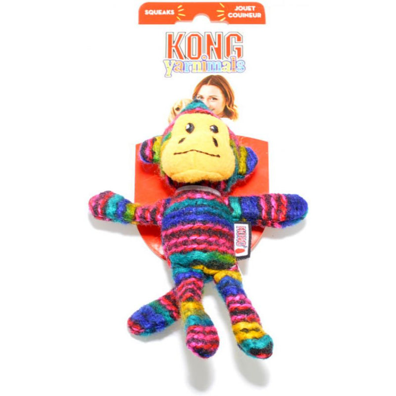 KONG Yarnimals Dog Toy - Monkey-Animals & Pet Supplies-BimBimPet-