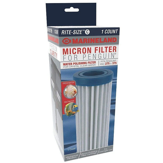 Marineland Micron Filter for Penguin Rite-Size C - Penguin Pro 275 & 375-Fish-Marineland-1 count-