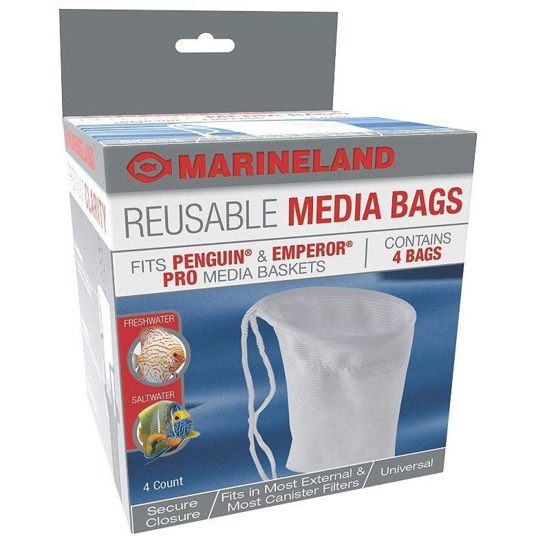 Marineland Reusable Universal Media Bags-Fish-Marineland-4 count-