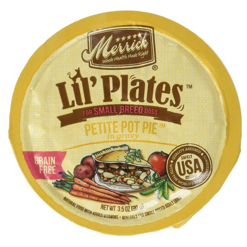 Merrick Lil Plates Grain Free Petite Pot Pie-Dog-Merrick-3.5 oz-