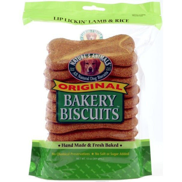 Natures Animals Orihinal Bakery Buscuits Lip Lickin Lamb and Rice-Animals & Pet Supplies-BimBimPet-