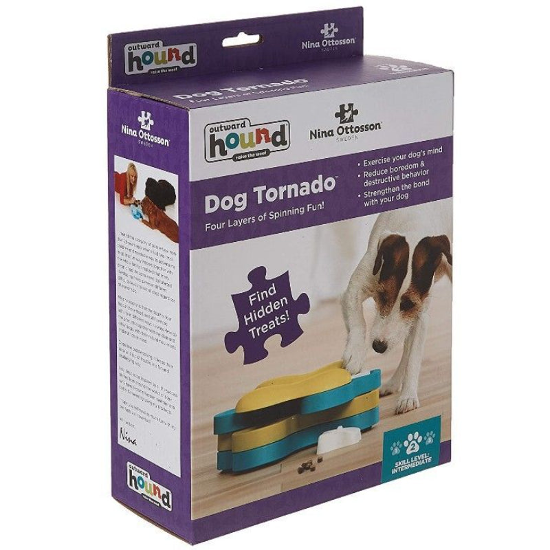 Outward Hound Nina Ottoson Dog Tornado Puzzle Toy Dog Game-Animals & Pet Supplies-BimBimPet-