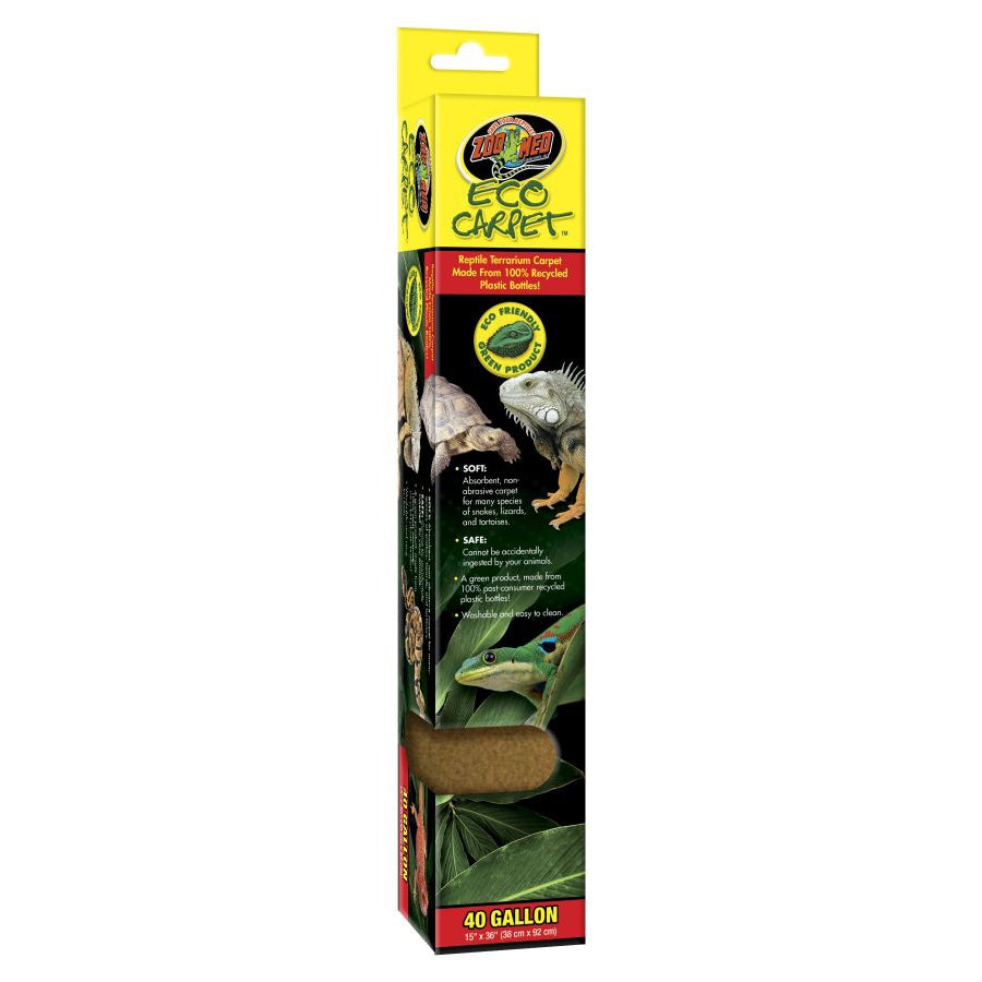 Zoo Med Eco Carpet Reptile Carpet - Tan-Reptile-Zoo Med-40 gal (15" x 36")-