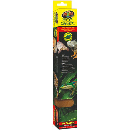 Zoo Med Eco Carpet Reptile Carpet - Tan-Reptile-Zoo Med-40 gal breeder (18" x 36")-