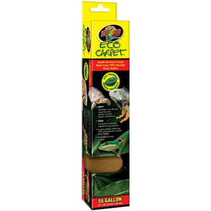 Zoo Med Eco Carpet Reptile Carpet - Tan-Reptile-Zoo Med-55 gal (13" x 48")-