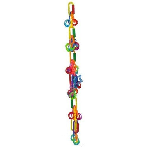 AE Cage Company Happy Beaks Acrylic Rings, Stars and Rubber Things-Bird-A&E Cage Company-1 count-