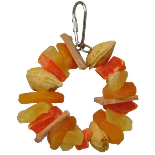 AE Cage Company Happy Beaks Fruit and Nut Ring Jr Tropical Delight-Bird-A&E Cage Company-1 count-