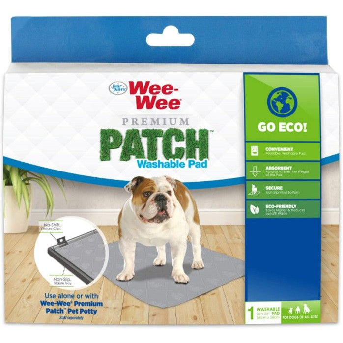 Four Paws Wee Wee Patch Washable Pad 22"L x 23"W-Dog-Four Paws-1 count-