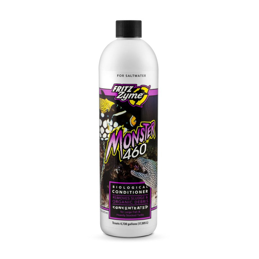 Fritz Aquatics Monster 360 Concentrated Biological Conditioner for Saltwater-Fish-Fritz Aquatics-16 oz-