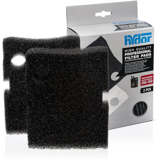 Hydor High Quality Professional Black Coarse Sponge Filter Pads for Filters Professional 250-350-Animals & Pet Supplies-BimBimPet-