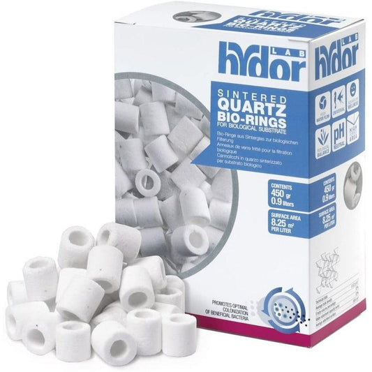 Hydor Sintered Quartz Bio-Rings For Biological Substrate-Fish-Hydor-400 gm-