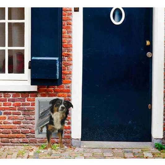 Ideal Pet Products Ruff-Weather Pet Door with Telescoping Frame-Dog-Ideal Pet Products-X-Large-