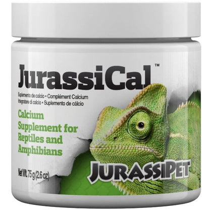 JurassiPet JurassiCal Reptile and Amphibian Dry Calcium Supplement-Reptile-JurassiPet-2.6 oz-