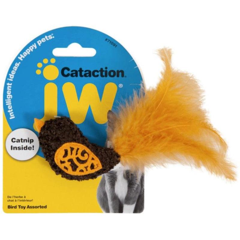 JW Pet Cataction Catnip Bird Cat Toy With Feather Tail-Animals & Pet Supplies-BimBimPet-