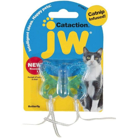 JW Pet Cataction Catnip Infused Butterfly Interactive Cat Toy-Cat-JW Pet-1 count-