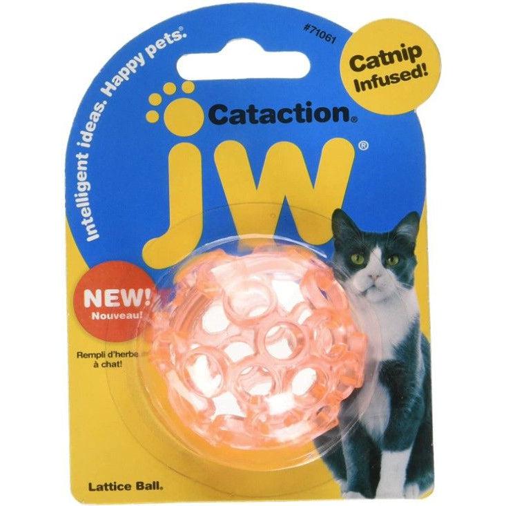 JW Pet Cataction Catnip Infused Lattice Ball Cat Toy-Cat-JW Pet-1 count-