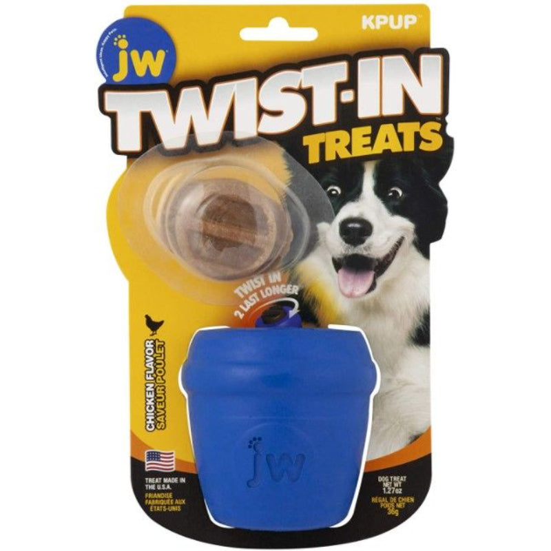 JW Pet Twist-in Treats Treat Dispensing Dog Toy-Animals & Pet Supplies-BimBimPet-