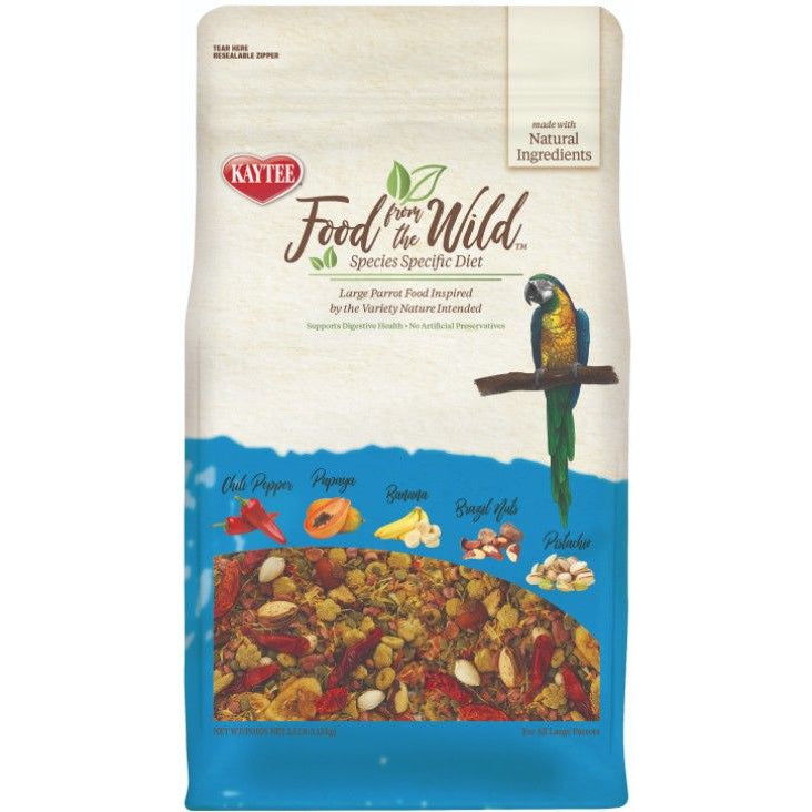 Kaytee Food From The Wild Macaw Food For Digestive Health-Bird-Kaytee-2.5 lbs-