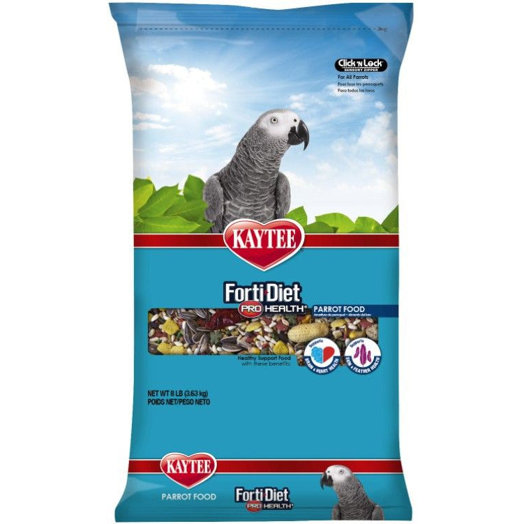 Kaytee Parrot Food with Omega 3's For General Health And Immune Support-Bird-Kaytee-8 lbs-