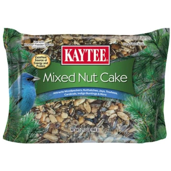 Kaytee Wild Bird Energy Cake With Mixed Nuts-Bird-Kaytee-2.13 lbs-