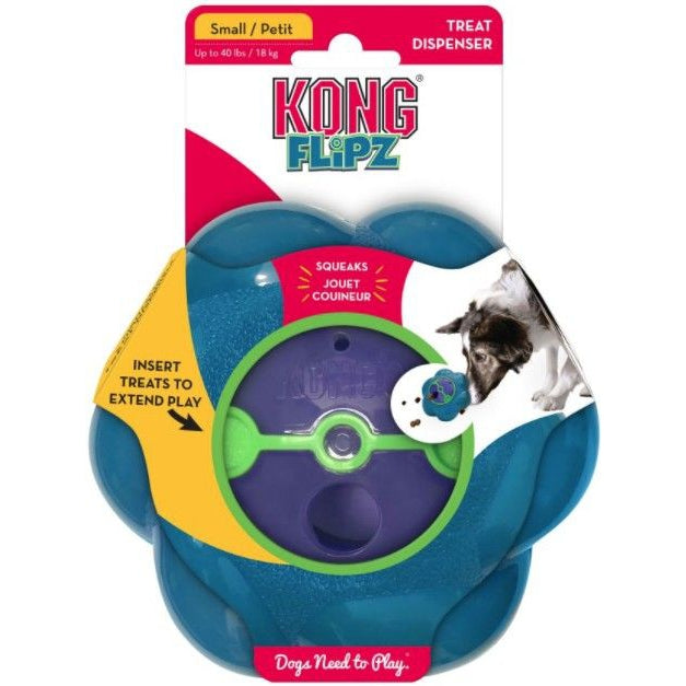 KONG Flipz Treat Dispensing Dog Toy Small-Dog-KONG-1 count-