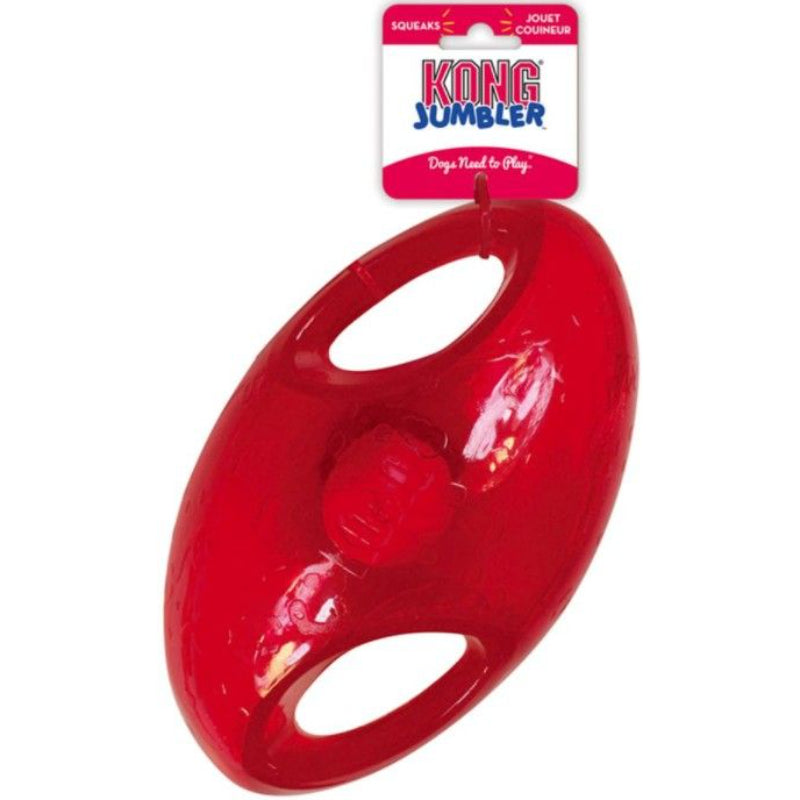 KONG Jumbler Football Dog Toy Large / X-Large-Animals & Pet Supplies-BimBimPet-