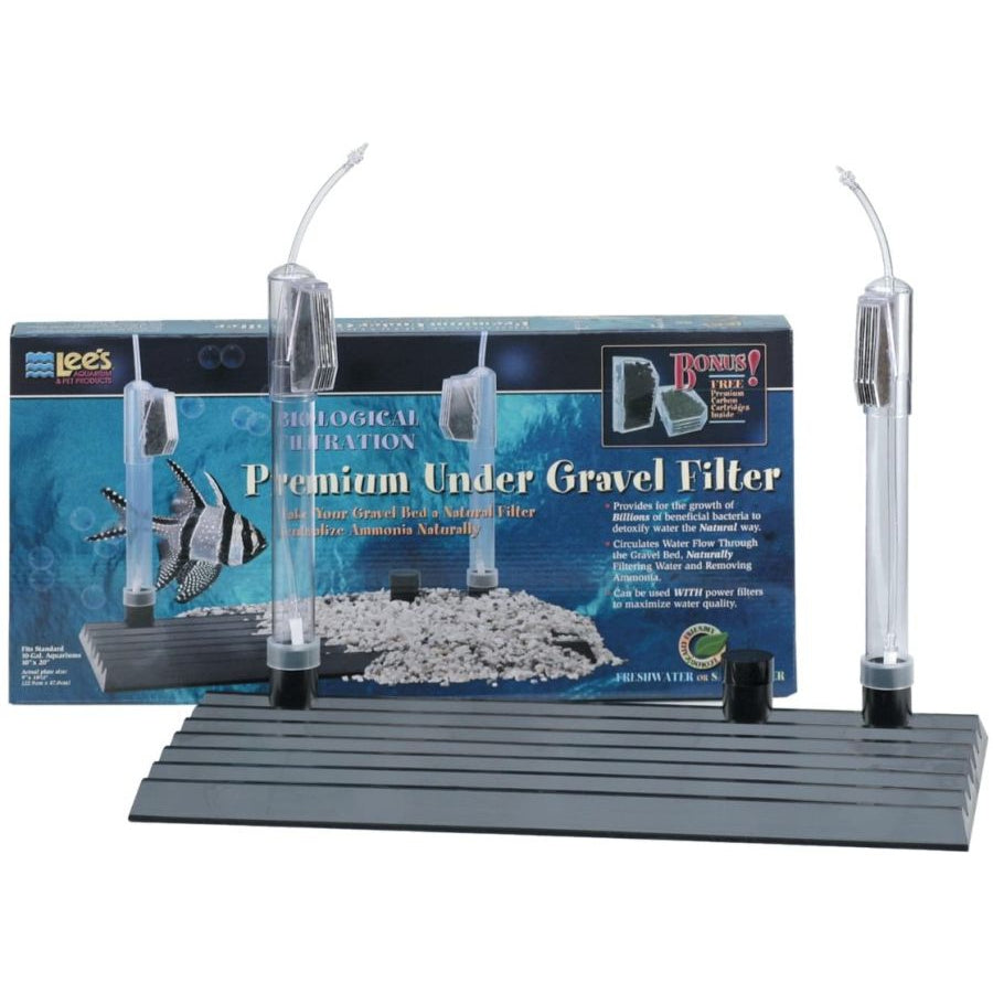 Lees Premium Under Gravel Filter for Aquariums-Fish-Lee's-10 gallon-