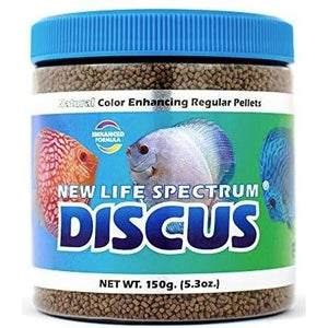 New Life Spectrum Natural Color Enhancing Discus Regular Pellets-Fish-New Life Spectrum-150 g-