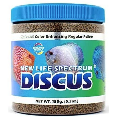 New Life Spectrum Natural Color Enhancing Discus Regular Pellets-Fish-New Life Spectrum-150 g-
