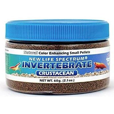 New Life Spectrum Natural Color Enhancing Invertebrate Crustacean Small Pellet-Fish-New Life Spectrum-60 g-