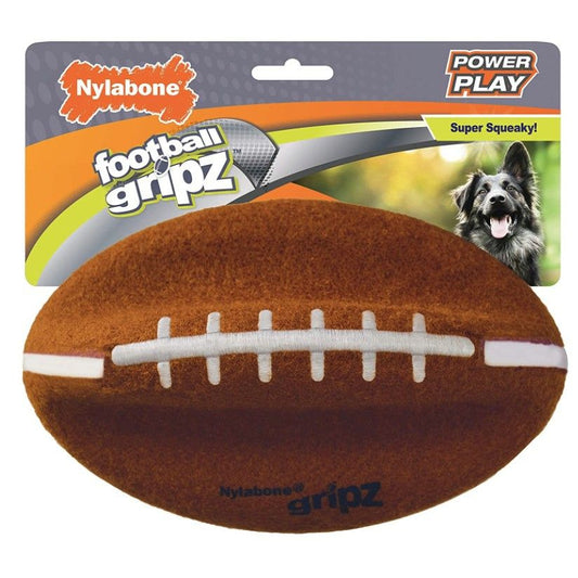 Nylabone Power Play Football Large 8.5" Dog Toy-Dog-Nylabone-1 count-