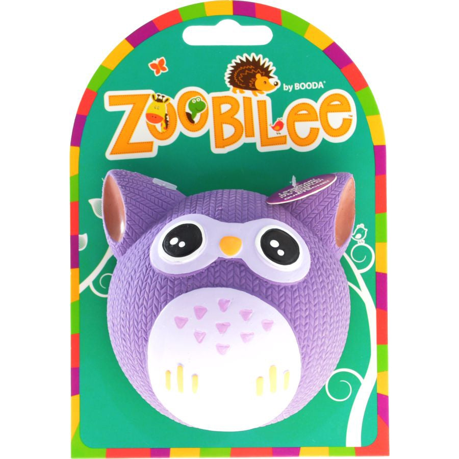 Petmate Booda Zoobilee Latex Owl Fetch Balls Dog Toy-Dog-Petmate-1 count-