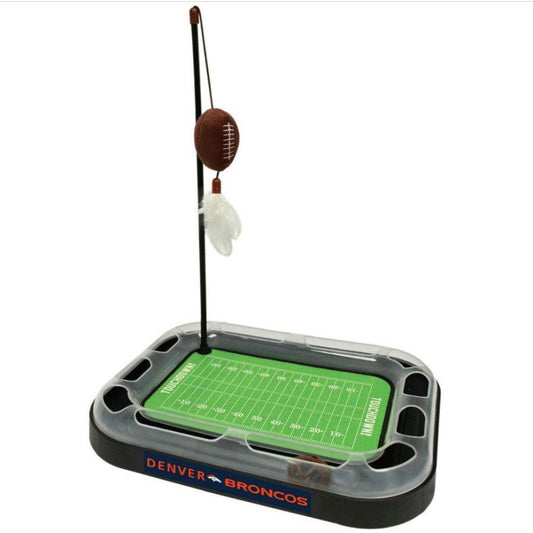 Pets First Denver Broncos Cat Scratcher-Cat-Pets First-14.5"L x 11"W x 17.5"H-