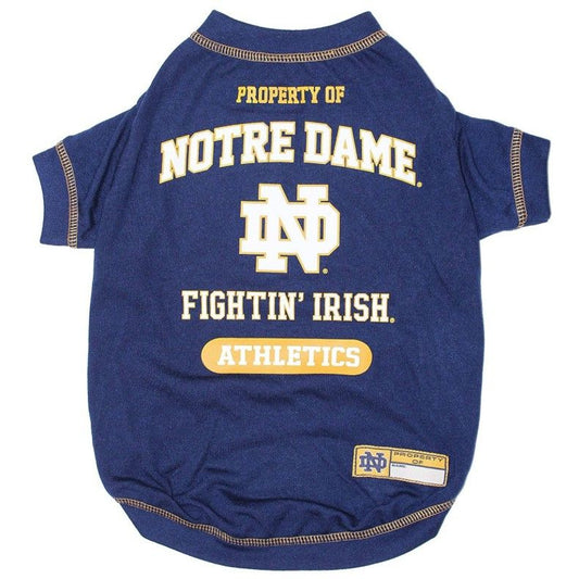 Pets First Notre Dame Tee Shirt for Dogs and Cats-Dog-Pets First-Medium-