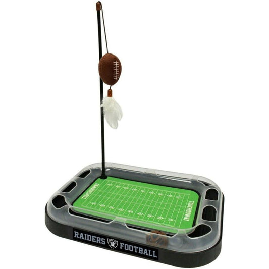 Pets First Oakland Raiders Cat Scratcher-Cat-Pets First-14.5"L x 11"W x 17.5"H-