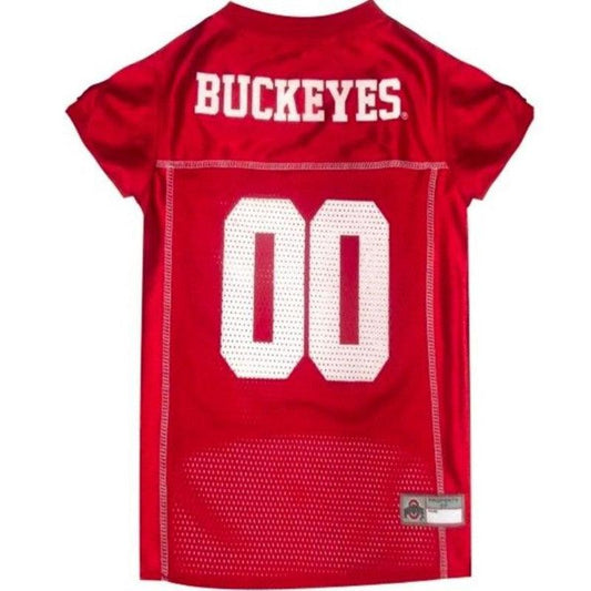 Pets First Ohio State Mesh Jersey for Dogs-Animals & Pet Supplies-BimBimPet-