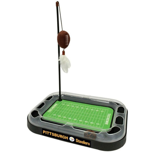 Pets First Pittsburgh Steelers Cat Scratcher-Cat-Pets First-14.5"L x 11"W x 17.5"H-