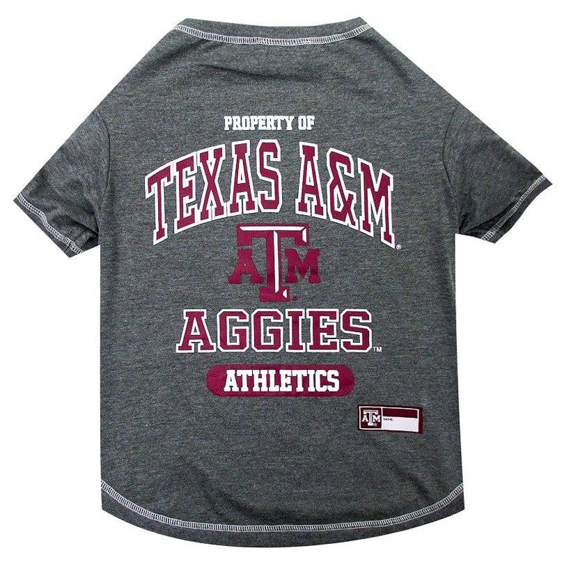 Pets First Texas A & M Tee Shirt for Dogs and Cats-Dog-Pets First-X-Large-