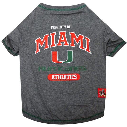 Pets First U of Miami Tee Shirt for Dogs and Cats-Dog-Pets First-Large-