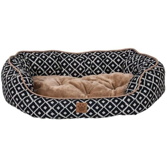 Precision Pet Ikat Snoozzy Daydream Pet Bed Navy-Animals & Pet Supplies-BimBimPet-