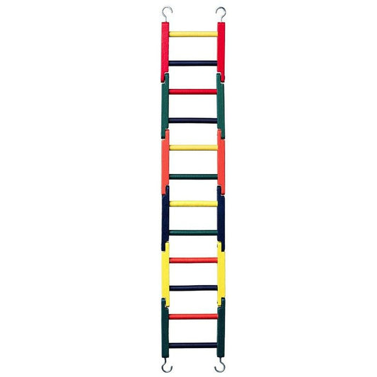 Prevue Carpenter Creations Hardwood Bendable 6 Section Ladder-Bird-Prevue-24"-