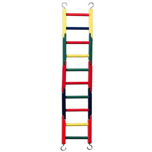 Prevue Carpenter Creations Jointed Wood Bird Ladder 20" Long Multicolor-Bird-Prevue-1 count-