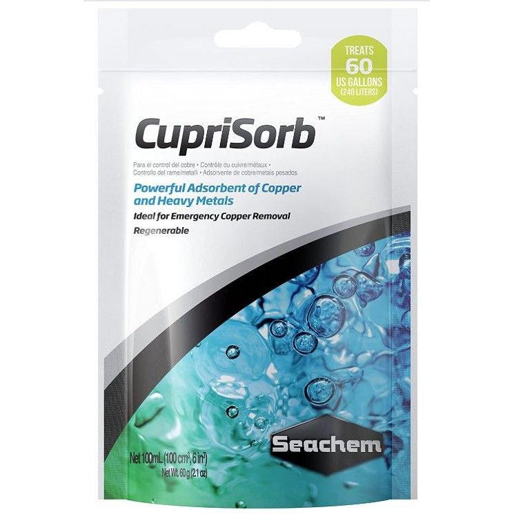 Seachem CupriSorb Powerful Adsorbent of Copper and Heavy Metals for Aquariums-Fish-Seachem-100 mL-